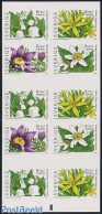 Sweden 2005 Flowers Booklet, Mint NH, Nature - Flowers & Plants - Stamp Booklets - Neufs
