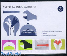 Sweden 2007 Swedish Innovations Foil Booklet, Mint NH, Science - Inventors - Stamp Booklets - Neufs