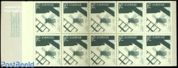 Sweden 1972 Windmills Booklet, Mint NH, Various - Stamp Booklets - Mills (Wind & Water) - Ongebruikt