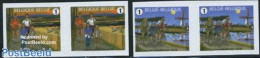 Belgium 2008 Summer 4v S-a, Mint NH, Nature - Sport - Various - Birds - Cycling - Mills (Wind & Water) - Unused Stamps