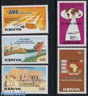 Kenia 1990 Postal Union 5v, Mint NH, Post - Posta