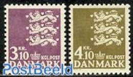 Denmark 1970 Definitives 2v, Mint NH - Nuovi