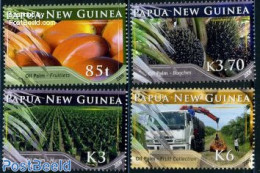 Papua New Guinea 2009 Oil Palm 4v, Mint NH, Nature - Trees & Forests - Rotary, Lions Club