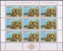 Yougoslavie - Jugoslawien - Yugoslavia Bloc Feuillet 1978 Y&T N°F1607 à F1608 - Michel N°KB1725 à KB1726 *** - EUROPA - Blokken & Velletjes