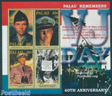 Palau 2005 V-J Day 4v M/s, Mint NH, History - Militarism - World War II - Militaria