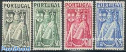 Portugal 1946 Holy Mother Proclamation 4v, Mint NH, Religion - Religion - Ongebruikt