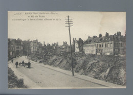 CPA - 59 - Lille - Rue Du Vieux-Marché-aux-Moutons Et Vue Des Ruines Occasionnées Par Le Bombardement Allemand En 1914 - Lille