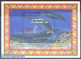 Gambia 2002 Humpback Whale S/s, Mint NH, Nature - Sea Mammals - Gambia (...-1964)