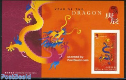 Hong Kong 2000 Year Of The Dragon S/s, Mint NH, Various - New Year - Unused Stamps