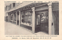 VENEZIA - G. Ferracuti - Lavorazione Del Vetro - S. Marco, Calle Dei Specchieri - Venezia (Venedig)
