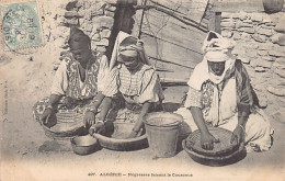 Algérie - Femmes Sub-sahariennes Faisant Le Couscous - Ed. Collection Idéale P.S. 497 - Vrouwen