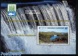 New Caledonia 1992 Nature Conservation S/s, Mint NH, Nature - National Parks - Water, Dams & Falls - Neufs