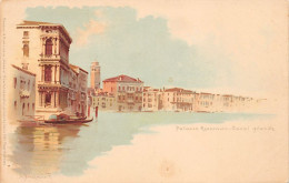 VENEZIA - Litografia - Palazzo Rezzonico - Canal Grande - Ed. Meissner - Venetië (Venice)