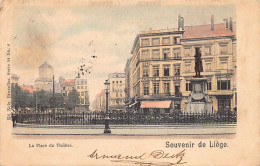 Belgique - LIÈGE - La Place Du Théâtre - Ed. Nels Série 34 N. 6 - Liege