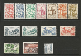 TOGO 1 Lot De 14 Timbres Oblitérés Et Neufs Avec Charnière (A3) - Used Stamps