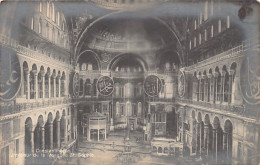 Turkey - ISTANBUL - Interior Of The Hagia Sophia - - Intérieur De La Mosquée Sainte-Sophie - Publ. M.J.C. 137 - Turquia