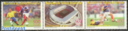 Equatorial Guinea 2003 World Cup Football 3v [::], Mint NH, Sport - Football - Guinea Ecuatorial