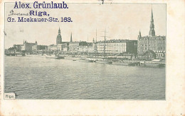 Latvia - RIGA - General View Of The Quay - Publ. Unknown  - Letland