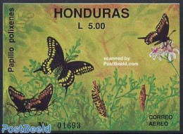 Honduras 1991 Butterflies S/s, Mint NH, Nature - Butterflies - Honduras