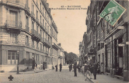 BAYONNE (64) Rue Frédéric Bastiat Et La Poste - Ed. CCCC 45 - Bayonne