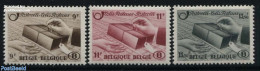 Belgium 1948 Parcel Stamps 3v, Mint NH, Transport - Railways - Nuovi