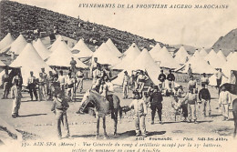 Maroc - Evènements De La Frontière - AÏN SFA - 17ème Batterie, Section De Montag - Autres & Non Classés