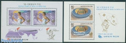 Korea, South 1988 Olympic Games 2 S/s, Mint NH, Sport - Olympic Games - Corea Del Sur