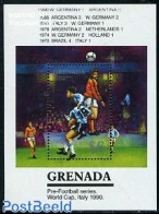 Grenada 1990 World Cup Football Winners S/s, Mint NH, History - Sport - Netherlands & Dutch - Football - Geografía