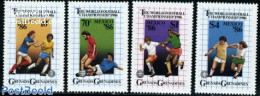 Grenada Grenadines 1986 World Cup Football 4v, Mint NH, Sport - Football - Grenade (1974-...)