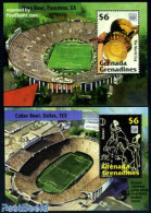 Grenada Grenadines 1994 World Cup Football 2 S/s, Mint NH, Sport - Football - Grenada (1974-...)