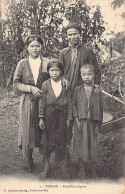 Vietnam - TONKIN - Famille Indigène - Ed. P. Couadou 7 - Viêt-Nam