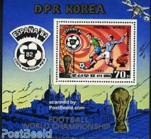 Korea, North 1981 World Cup Football S/s, Mint NH, Sport - Football - Corée Du Nord