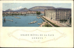 11027244 Geneve_GE Grand Hotel  De La Paix Schiff  - Other & Unclassified