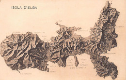  Isola D'Elba (LI) Cartina Geografica - Livorno
