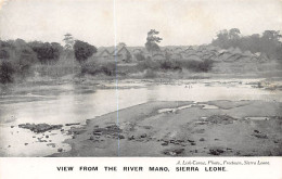 Sierra-Leone - View From The River Mano - Publ. A. Lisk-Carew  - Sierra Leona