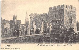 België - GENT (O. Vl.) Le Chemin De Ronde Au Château Des Comtes - Uitg. Nels Série 33 N. 25 - Gent