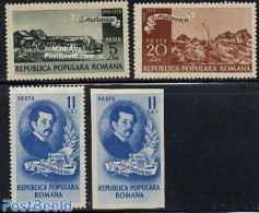 Romania 1950 I. Andreescu 4v, Mint NH, Art - Self Portraits - Unused Stamps