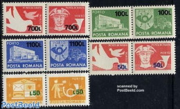 Romania 1999 Postage Due 5x[:], Mint NH, Post - Sonstige & Ohne Zuordnung
