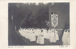 Belgique - BURNOT (Namur) Procession Du Collège De Notre-Dame (collège De Godinne-Burno) Le 2 Juin 1912 - CARTE PHOTO - Autres & Non Classés