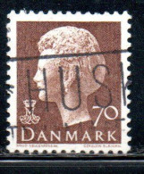 DANEMARK DANMARK DENMARK DANIMARCA 1974 1981 QUEEN MARGRETHE 70o USED USATO OBLITERE' - Usati