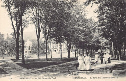 MONTRÉAL (P.Q.) Le Parc De L'Université McGill - Ed. Neurdein ND Phot. 176 - Montreal