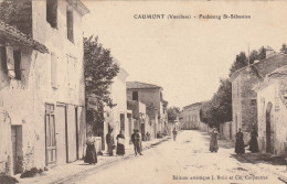 CPA-84-CAUMONT-Faubourg St Sébastien-Animée - Caumont Sur Durance