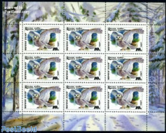 Russia, Soviet Union 1990 Owls M/s, Mint NH, Nature - Birds - Owls - Unused Stamps