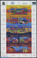 Venezuela 2004 Fundacomun 10v M/s, Mint NH, Sport - Transport - Various - Kiting - Ships And Boats - Tourism - Toys & .. - Ships