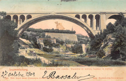 LUXEMBOURG VILLE - Pont Adolphe, Côté Ouest - Ed. Grand Bazar Champagne 507 - Luxemburg - Stadt
