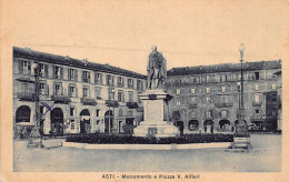 Italia - ASTI - Monumento E Piazza V. Alfieri - Asti