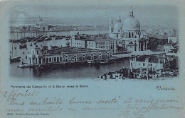 VENEZIA - Panorama Dal Campanile Di S. Marco Verso La Salute - Ed. F. Gobbato - Venetië (Venice)