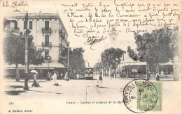 TUNIS - Casino Et Avenue De La Marine - Tramway 99 - Ed. J. Geiser 145 - Tunisia