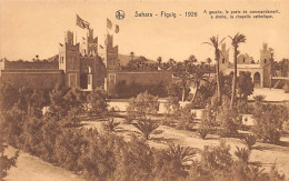 Algérie - FIGUIG - Poste De Commandement - Chapelle Catholique - Année 1926 - Ed. Nels  - Other & Unclassified