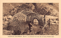 Missions Of South Africa - The Construction Of The Hut Among The Zulus (Second Stage) - Publ. Oblate Missionaries Of Mar - Südafrika